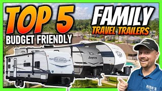 Nerd Preferred Top 5 Budget Bunkhouse Family Campers for 2024 [upl. by Emya329]