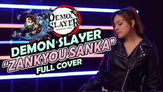 DEMON SLAYER AIMER  ZANKYOU SANKA  SEASON 2  FULL COVER ESPAÑOL  DANIE GREEN [upl. by Ynaiffit784]