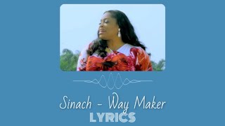 Sinach  Way Maker Lyrics [upl. by Hahnert679]