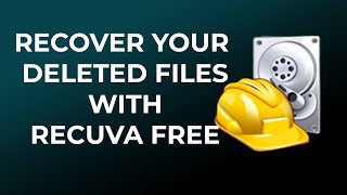 Data Recovery with RECUVA Free Tool for Data Recovery [upl. by Aicekan]