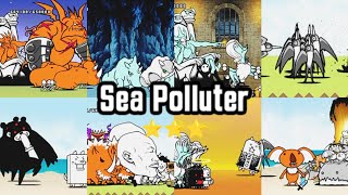 SoL 26 Sea Polluter ⭐⭐⭐  The Battle Cats En Español [upl. by Eba]