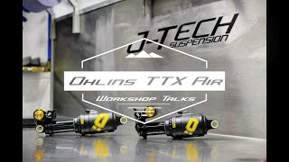 Worlds Fastest Air Shock  Ohlins TTX Air  JTECH Suspension Workshop Talks [upl. by Na416]