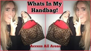 Whats In My Bag 2016  Whats In My Purse  DISABILITY FRIENDLY [upl. by Assiroc]