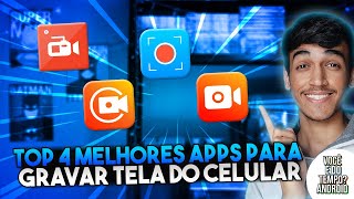 4 Melhores Aplicativos Para Gravar a Tela do Celular  Atualizado 2022 [upl. by Ambert]