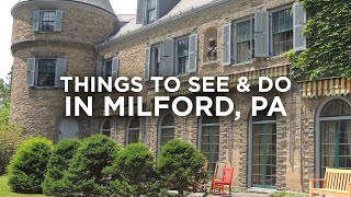 6 Places to Visit around Milford PA  Pocono Mountains [upl. by Oiliduab338]