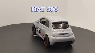 FIAT 500 HOT WHEELS hotwheels [upl. by Latoniah196]