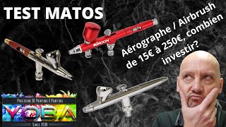 Aérographe  Airbrush de 15€ à 250€ combien investir [upl. by Okikuy991]