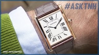 Value In Quartz CARTIER Tanks  ASKTNH 104 [upl. by Ariek361]