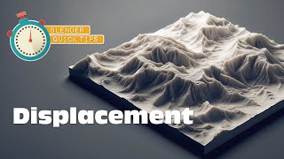 The Displacement in Blender Material vs Modifier [upl. by Warring735]