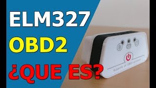 ELM327 en español OBD2 ¿Que es y para que sirve 🚗 [upl. by Fidele]