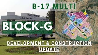 Aerial View of B17 Islamabad G Block Construction amp Development Latest Update [upl. by Arhna]