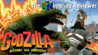 Godzilla Destroy All Monsters Melee GameCube Review [upl. by Mears221]