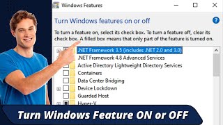 How to Turn Windows Features On or OFF on Windows 1011 [upl. by Gail]