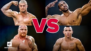 Weightlifter vs Powerlifter vs Bodybuilder vs CrossFit Athlete  Brute Showdown Episode 1 [upl. by Airitac]