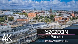 【4K】Szczecin from Above 🔥 POLAND 2021 🔥 Cinematic Wolf Aerial™ Drone Film [upl. by Adnav]