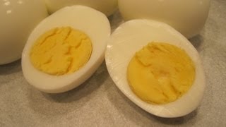 How to make perfect HARD BOILED EGGS  Hard Boiled Egg demonstration to make amp peel [upl. by Zulema]