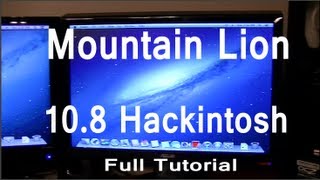 Ivy Bridge 3770K Hacktinosh Tutorial  OS X 1082 [upl. by Sirred]