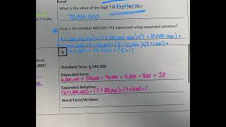 Standard form Expanded form Expanded notation and Word form [upl. by Pickett876]