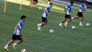 Sesión de recuperación tras la victoria frente al Rayo Vallecano [upl. by Naeerb996]