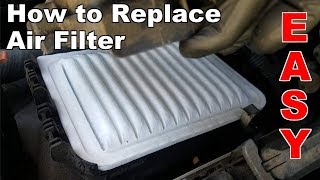 How to replace cabin air filter 2014 Toyota Corolla [upl. by Benenson]