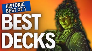 Best MTG Historic Best of 1 Bo1 Decks you should be playing in 2024 [upl. by Willamina]