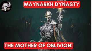 Maynarkh Dynasty The Mother of Oblivion Necron Lore [upl. by Lrub]