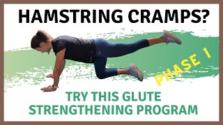 Glute Strengthening Routine  Hamstring Cramp Prevention [upl. by Norma]