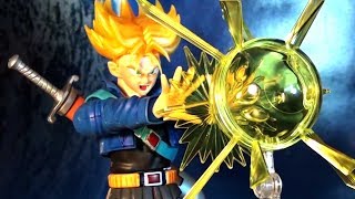 R410 Bandai Figurerise Standard Dragon Ball Z Super Saiyan Trunks Model Kit Review [upl. by Avika156]