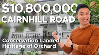 Inside a 108M Home Tour of a Conservation Landed  Cairnhill Orchard Singapore Melvin Lim [upl. by Araem]