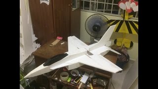 F16 MJ  DIY Depron Plane [upl. by Ehpotsirhc95]