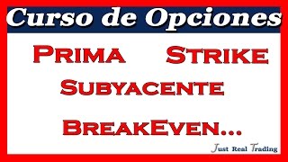 Curso de Opciones 2 Conceptos Básicos I  Josan Trader [upl. by Mara]