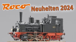 Roco Modellbahn Neuheiten 2024  Spur H0 [upl. by Scarface242]