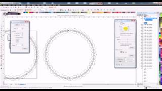 Corel Draw X6 Círculo com Corações Dicas [upl. by Llenhoj]