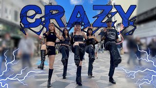 KPOP IN PUBLIC ONETAKE DENMARK LE SSERAFIM 르세라핌  ‘CRAZY’ COVER  EUNOIA DANCE CREW [upl. by Eylatan599]