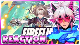 Fireflies Firefly Pull Song  Honkai Star Rail REACTION [upl. by Kcirrag]