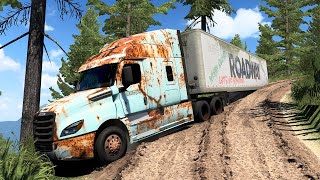 Reconstrucción de un freightliner cascadia  American Truck Simulator [upl. by Nattirb]