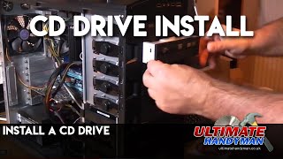 Install a CD drive [upl. by Hurd]