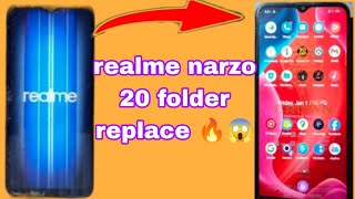 realme narzo 20 folder replace  realme narzo 20 combo replace  realme narzo 20 mobile repairing [upl. by Abey]