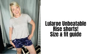 Lularoe Unbeatable RISE shorts [upl. by Tine]