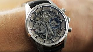 Zenith Chronomaster El Primero Full Open 03215340078C813 Zenith Watch Review [upl. by Ayila894]