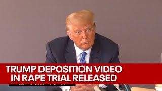 FULL VIDEO Trump deposition in E Jean Carroll rape trial [upl. by Verity532]