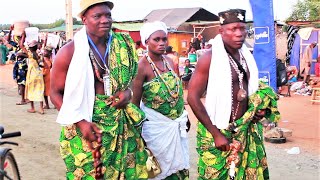 Sa majesté Hêssou Midjrèsso Mikésso ll apprécie linitiative des Vodun Days 1ère édition au Bénin [upl. by Matuag]