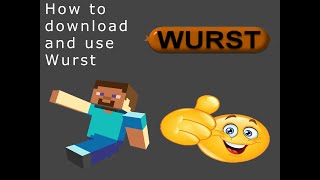 How to install and use Wurst Client  1182 [upl. by Razec578]