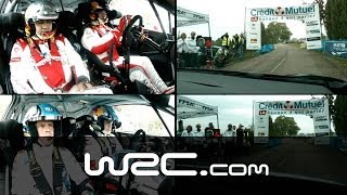 Onboard Latvala vs Loeb [upl. by Ycul]