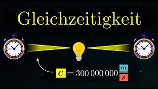 Gleichzeitigkeit in der speziellen Relativitätstheorie Physik [upl. by Irtimed]