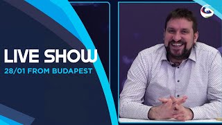 EHF EURO 2022 LIVE Show form Budapest  with László Nagy Carlos Prieto amp Tamás Mocsai [upl. by Nazay]