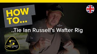 Carp Fishing How to Tie Ian Russells Wafter Rig [upl. by Lanrev358]