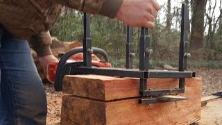 Home Made Alaskan Chainsaw Mill [upl. by Neelrihs]