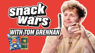 Tom Grennan REALLY LOVES Irish Snacks  Snack Wars  LADbible [upl. by Nnahtur]