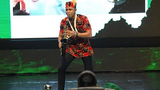 King Sax delivers an incredible performance dedicated to the Igbo culture  DTH [upl. by Cerallua]